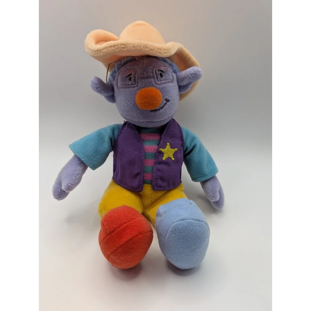 Disney Jojo's Circus Skeebo the Sheriff Stuffed Toy‎ Plush Doll Cowboy Clown